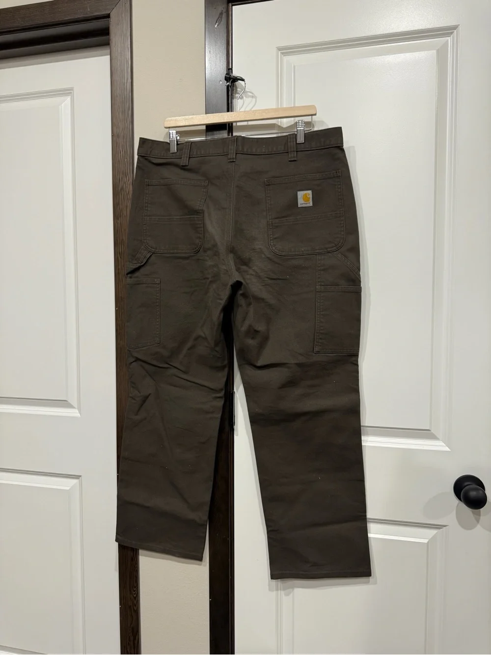 Carhartt Olive Brown Cargo Work Pants